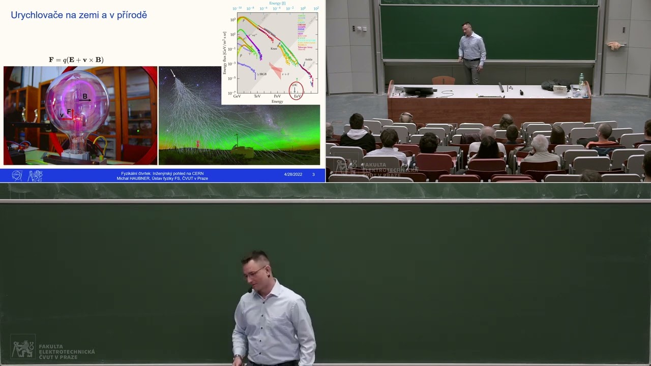 Ing. M. Haubner: Inženýrský pohled na CERN [Fyz. čtvrtek, FEL ČVUT]