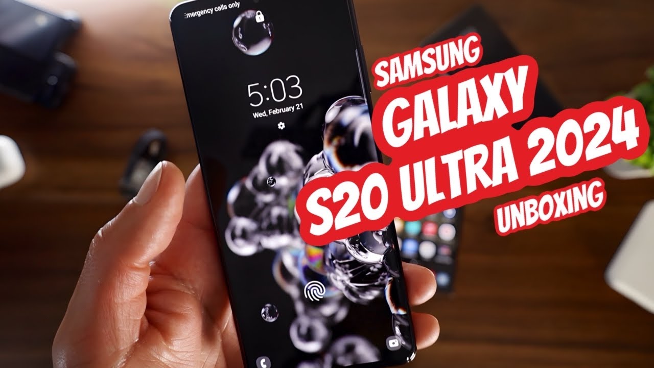 Unboxing Samsung Galaxy S20 ULTRA in 2024 (Ebay purchase)