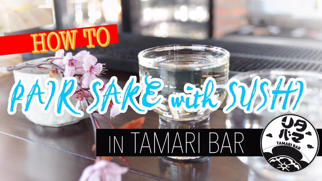 How to Pair Sake With Sushi @ TAMARI BAR SEATTLE 【Sushi Chef Eye View】