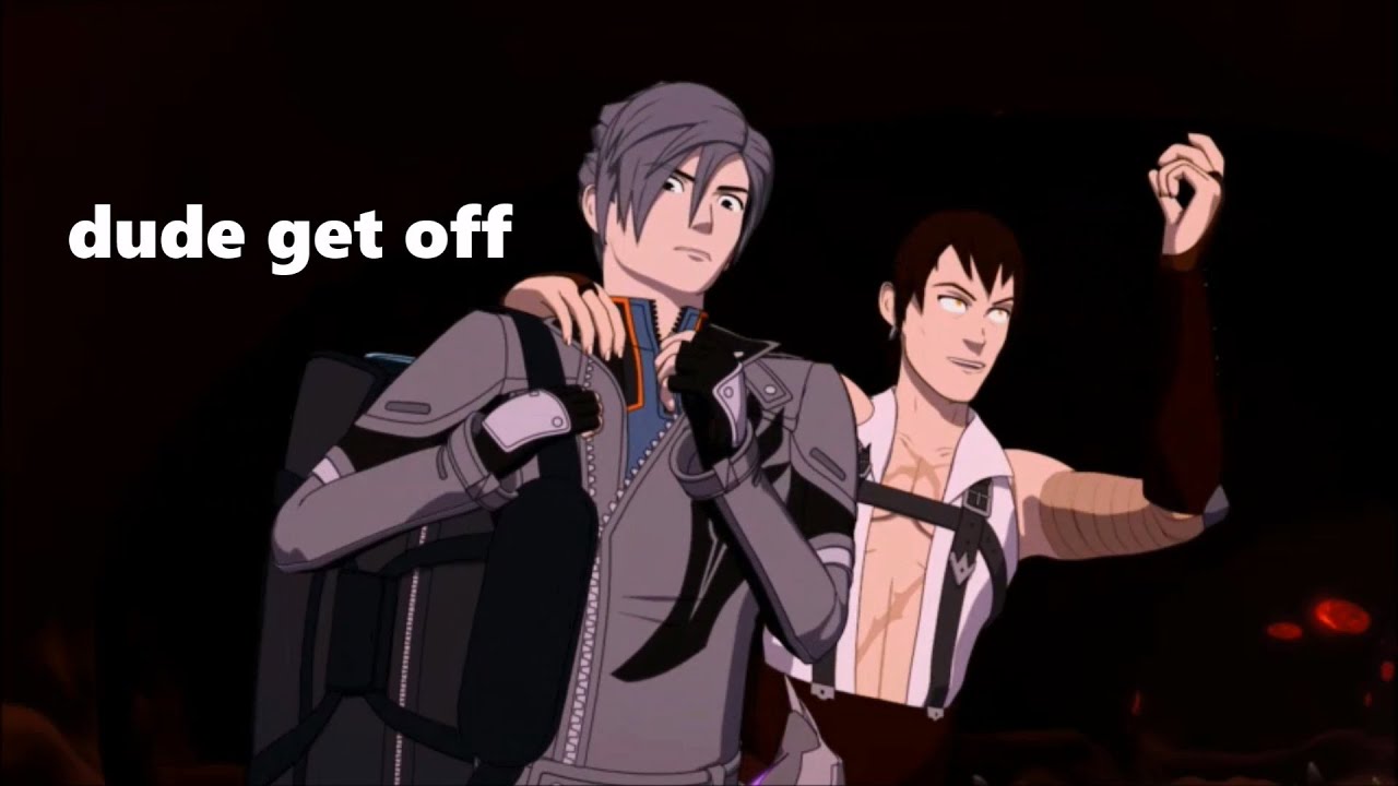 Mercury being uncomfortable for almost 4 minutes (RWBY)