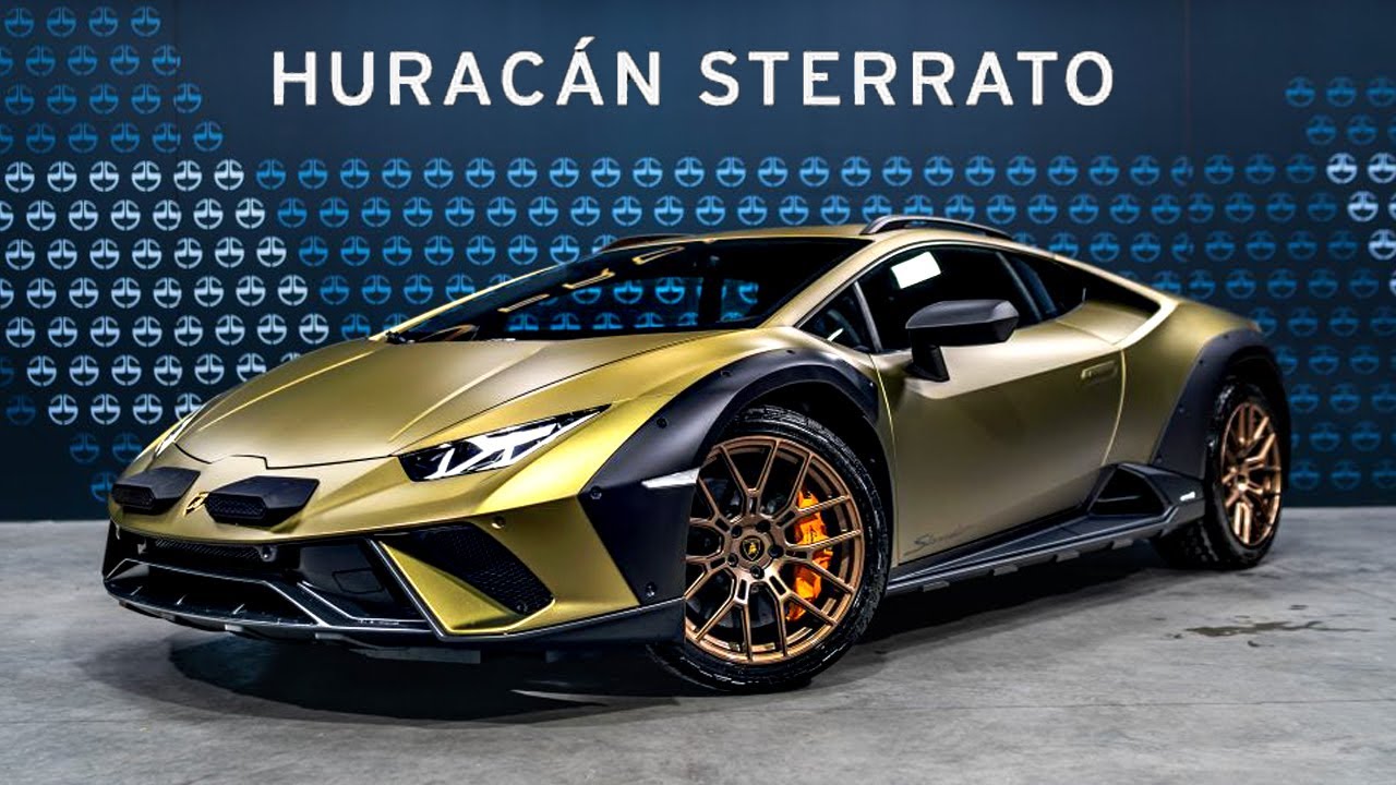 2024 Lamborghini Huracán Sterrato - Wild Supercar Sound, Interior and Exterior