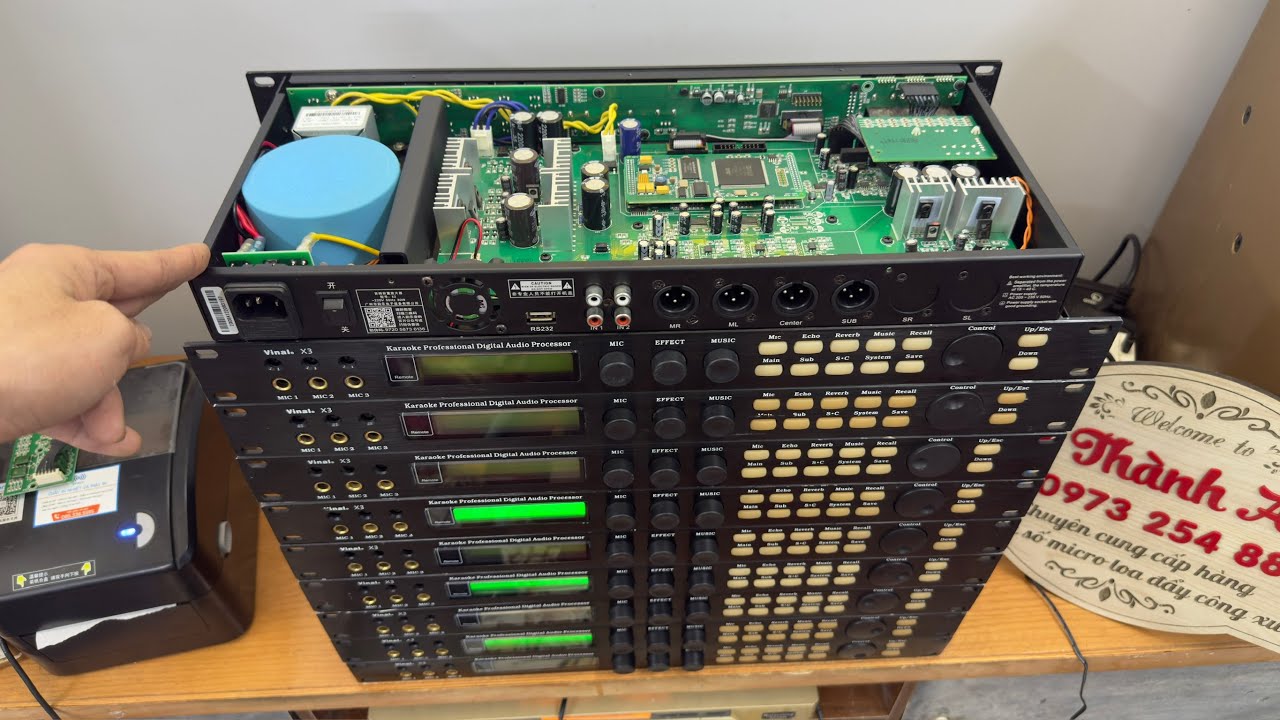 Lại rẻ hơn được 300k/chiếc Vang số X3 Vinal karaoke echo rever nịnh tiếng LH 0973254888