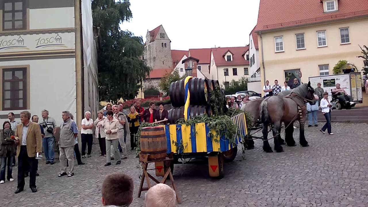 1050 Jahr Feier Landsberg - Eröffnung mit Festbieranstich
