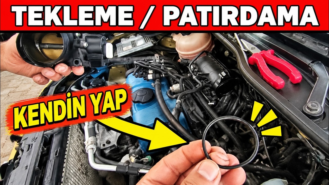Araba Neden Tekleme Yapar?  Araç Patırtılı Çalışıyor ve Tekliyorsa Çözümü Çok Basit.