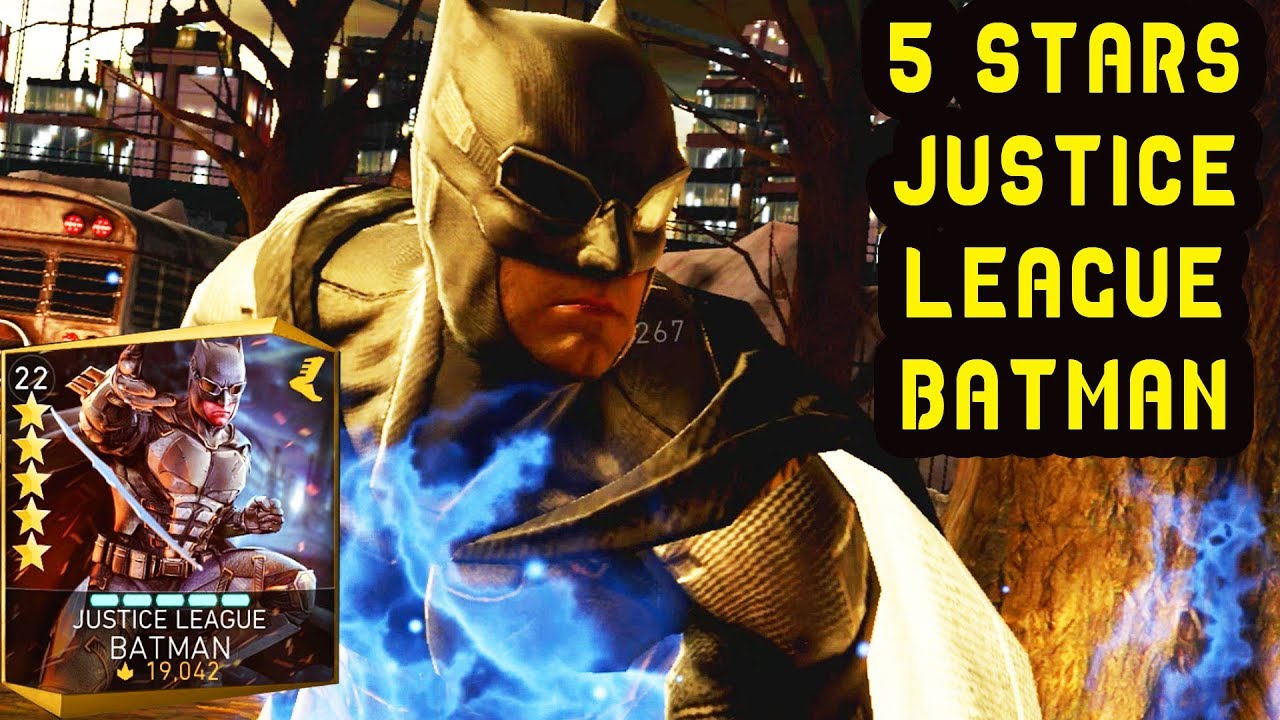 Injustice 2 Mobile. 5-STARS Justice League Batman Review + Gameplay. A bit disappointed...