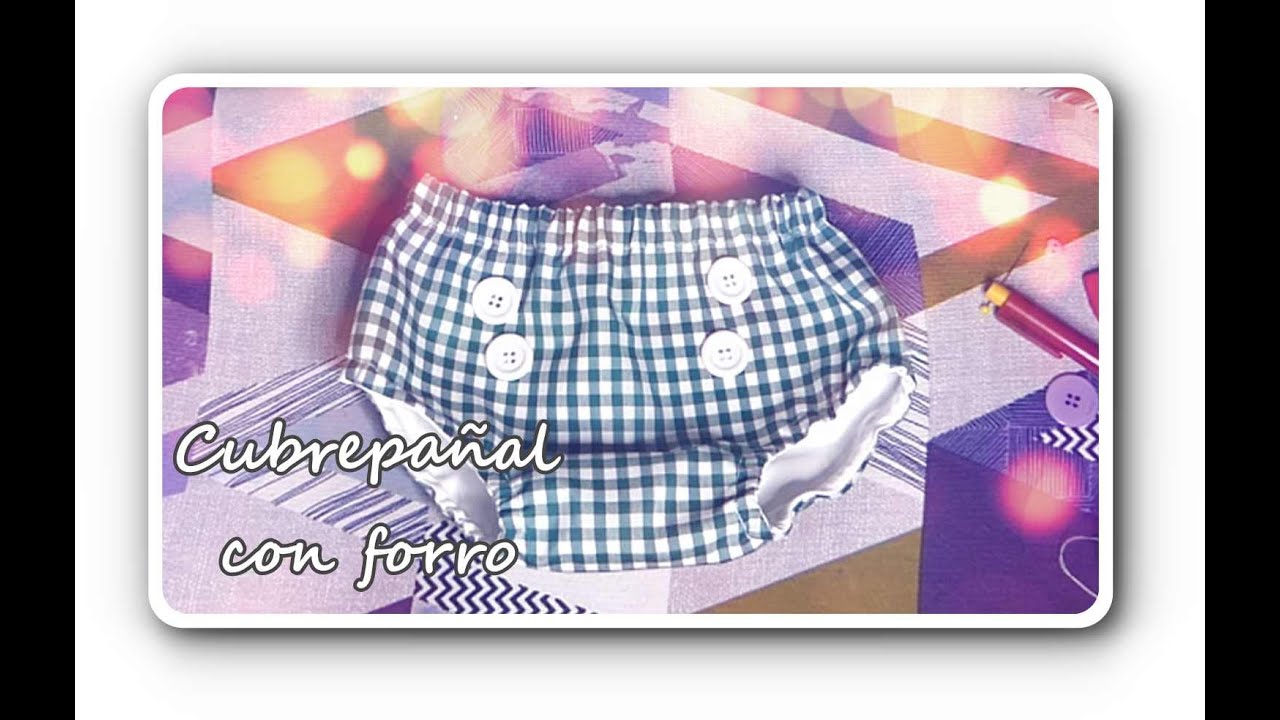 #Tutorial: cubrepañal con forro.