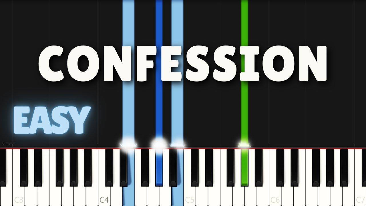 Nk Divine - Confession | EASY PIANO TUTORIAL BY Extreme Midi