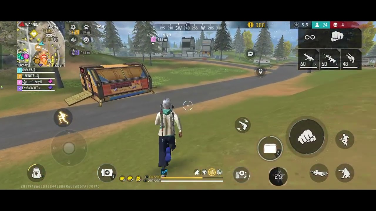 Free fire max game play CS Rank BR Rank 