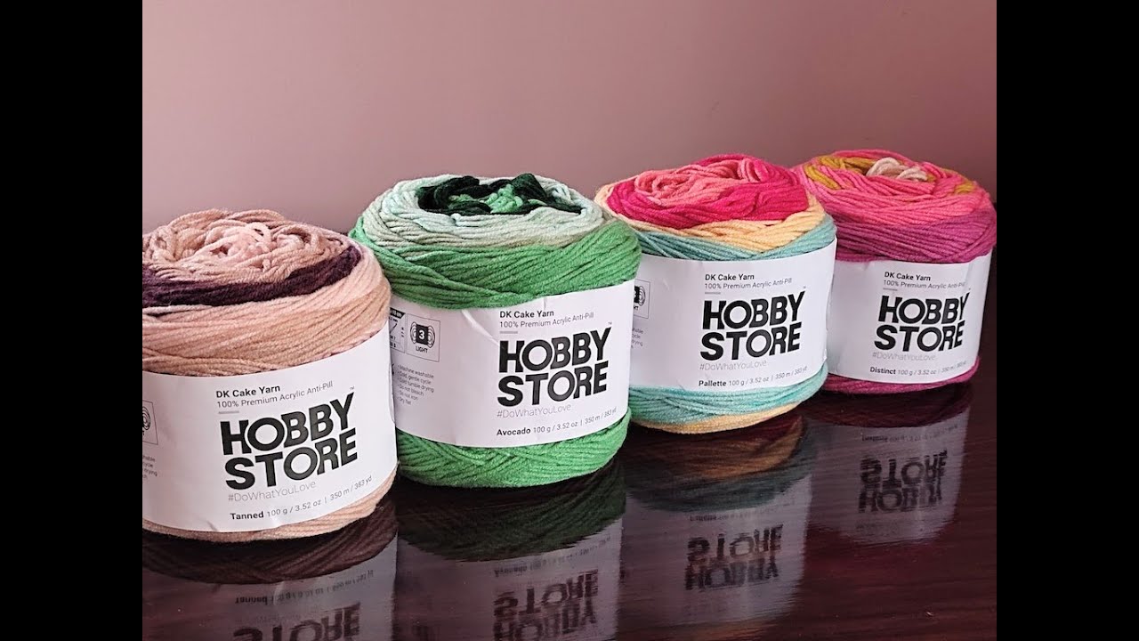 NEW INDIAN YARN ALERT!! HOBBY STORE DK CAKES