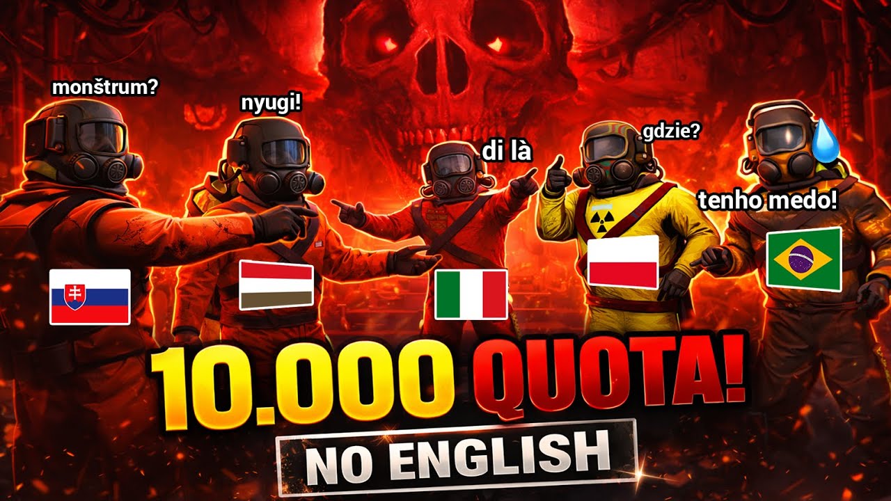 Can we reach 10.000 Quota in Lethal Company speaking different languages?