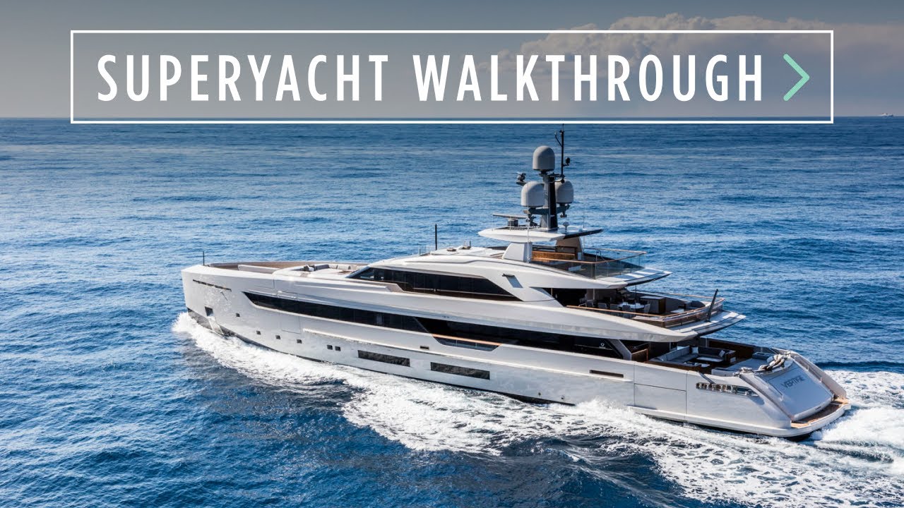 Inside a €24,500,000 Tankoa Superyacht: 50m / 164' VERTIGE