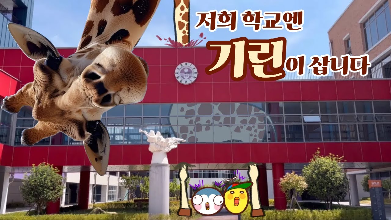 저희 학교엔 기린이 삽니다(진짜루)