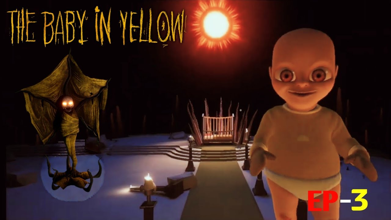 THE BABY STUCKED ME IN A HORROR LOOP !! | THE BABY IN YELLOW 