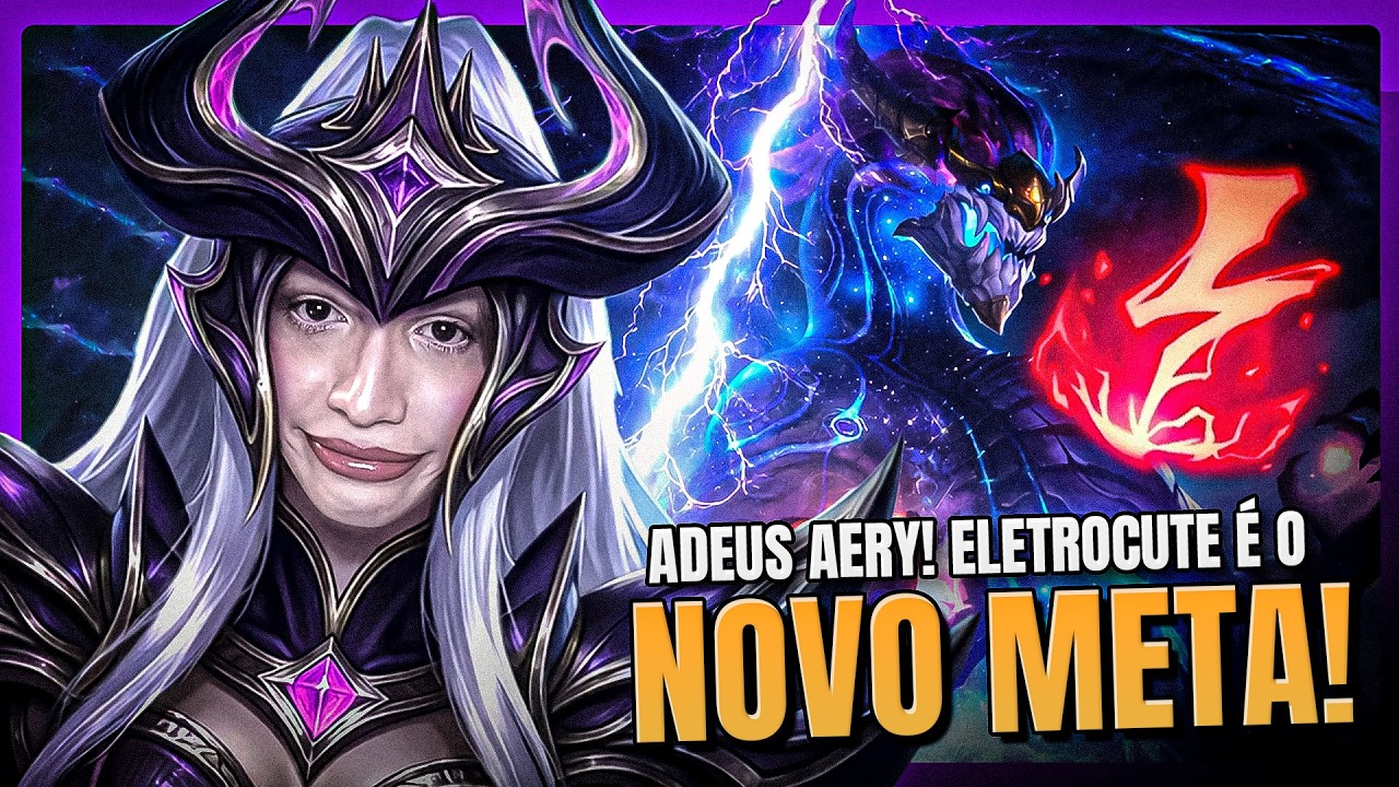 ADEUS AERY! SYNDRA DE ELETROCUTE É O NOVO META | SYNDRA MID GAMEPLAY | League Of Legends