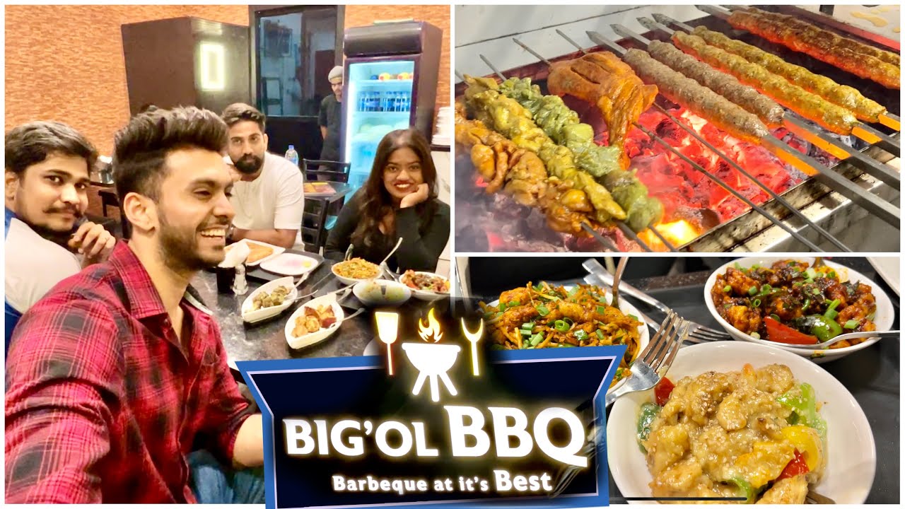 BEST BARBEQUE RESTAURANT | BIG OL BBQ GHANSOLI NAVI MUMBAI | WEEKEND VLOGGER