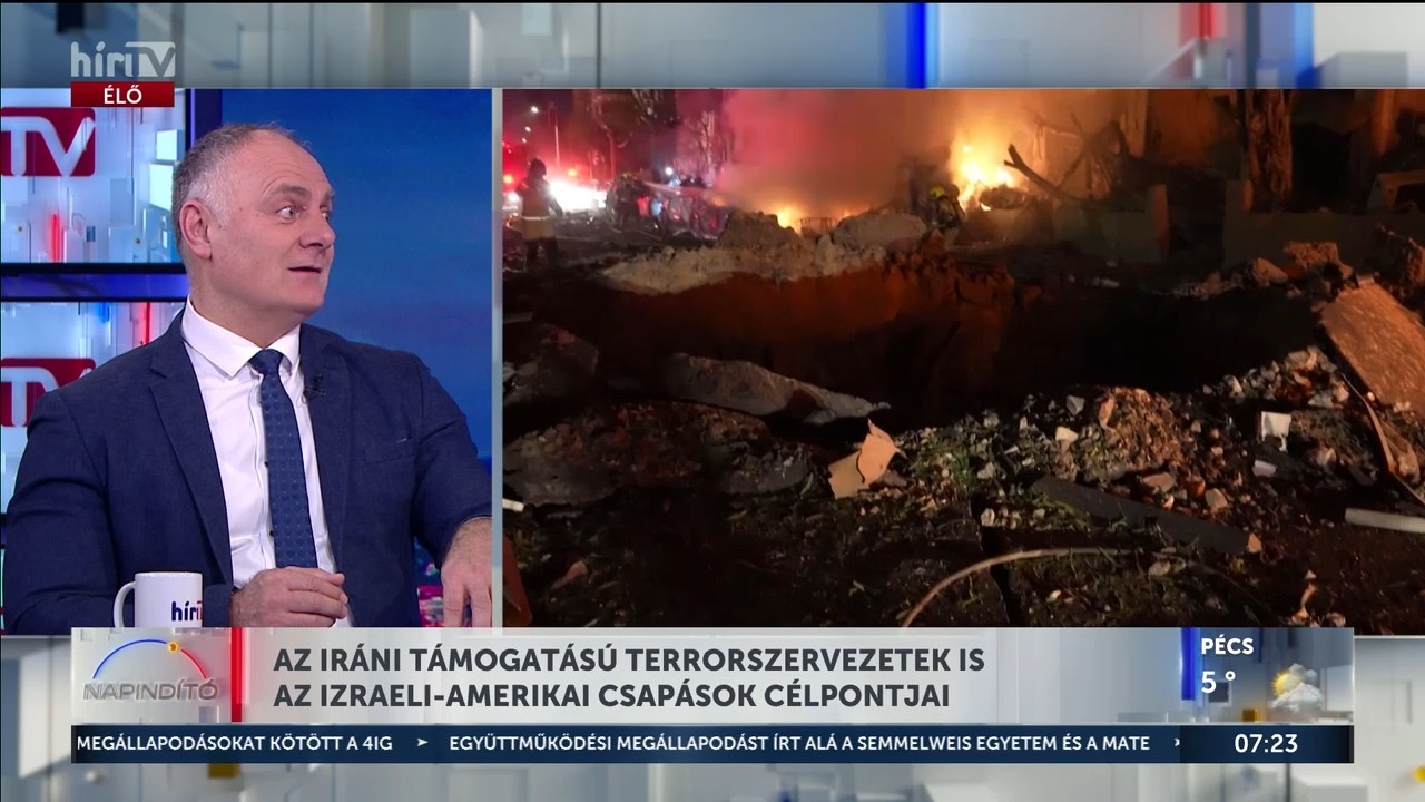 Irán Rijádban mért csapást, Amerika növeli a támadások számát - HírTV