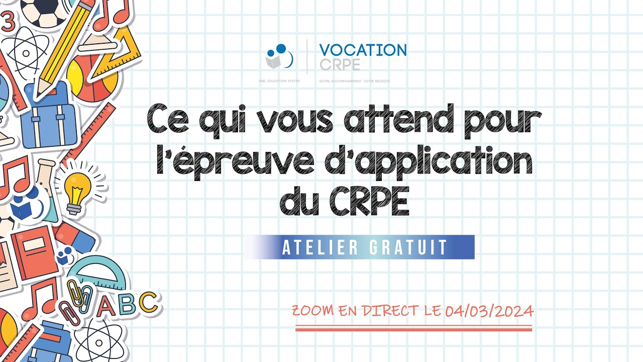 CRPE 2024/2025 : Ce qui vous attend à l’épreuve d’application du CRPE