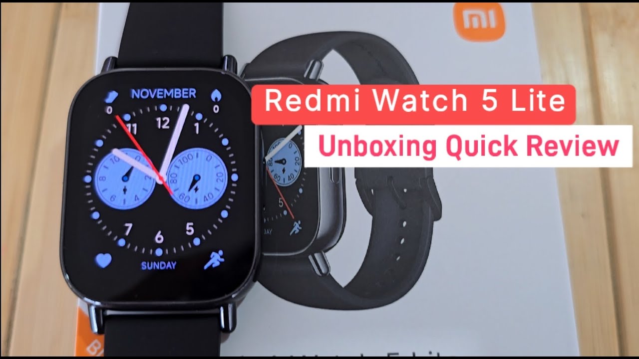 Redmi Watch 5 Lite || Unboxing & Quick Review