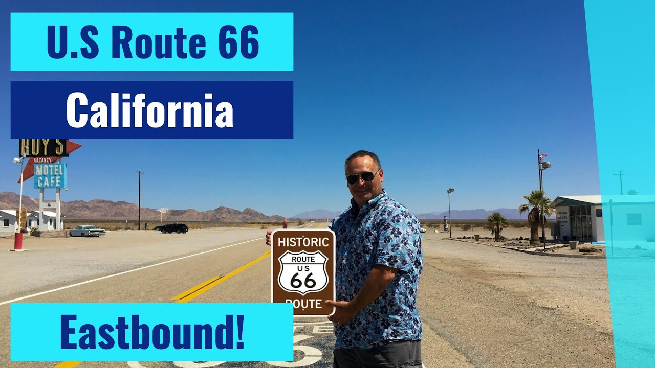 Entire U.S. Route 66 California Eastbound - Santa Monica, CA to the Colorado River