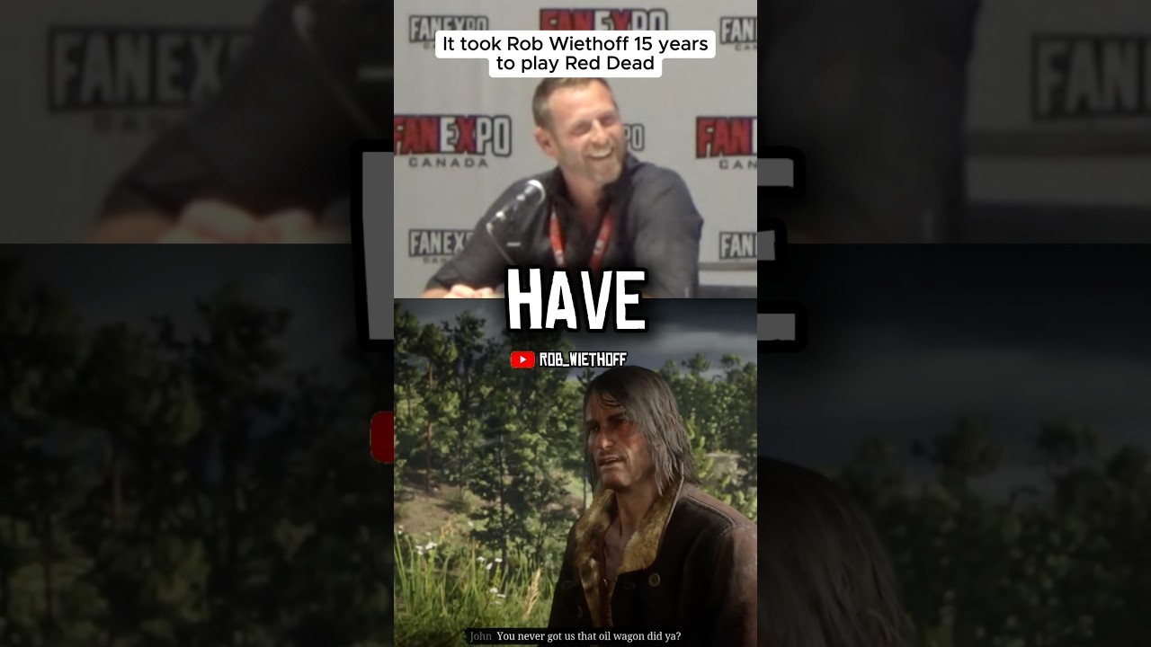 Робу Витхоффу потребовалось 15 лет, чтобы сыграть в Red Dead
