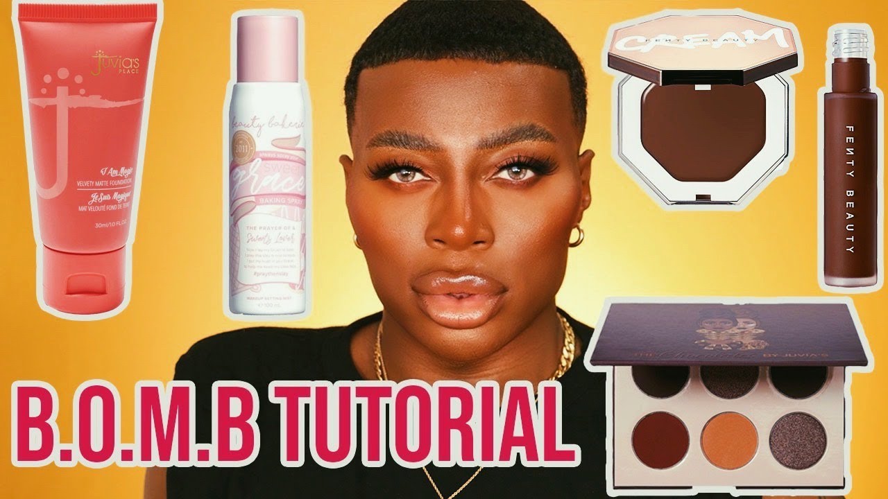 FULL FACE OF BLACK OWNED MAKEUP BRANDS | ThePlasticBoy