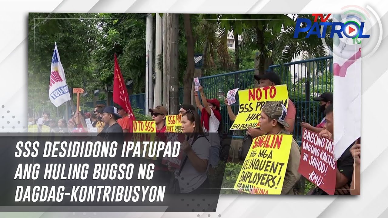 SSS desididong ipatupad ang huling bugso ng dagdag-kontribusyon | TV Patrol