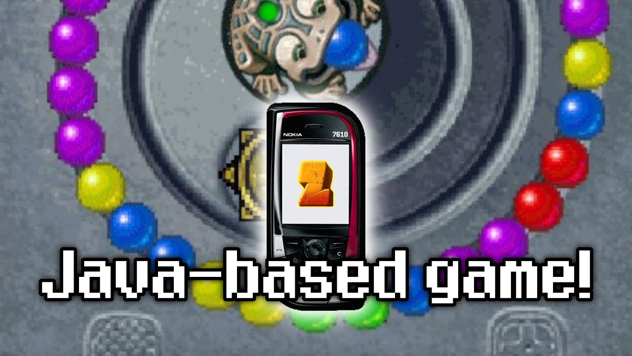 Zuma Deluxe is a Java-based game! (Zuma Mod)
