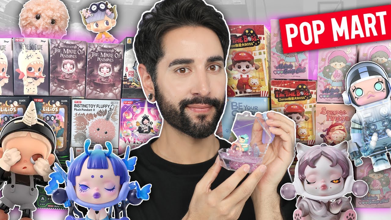 UNBOXING RANDOM POP MART BLIND BOXES! TNT Space, SKULLPANDA, Molly, Zsiga, Baby Zoraa, Q.KID, 💜