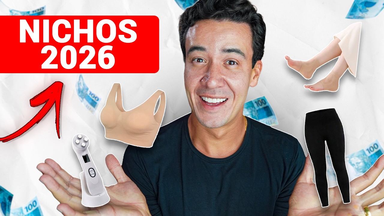 DROPSHIPPING | ESSES 5 NICHOS VÃO EXPLODIR EM 2026
