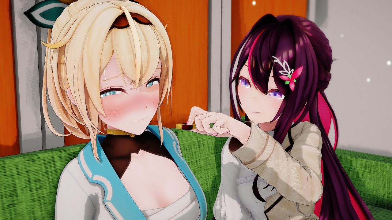Iroha planned to give Suisei cookies, but this happened... / いろははスイセイにクッキーをあげるつもりだったけど、こうなっちゃった…