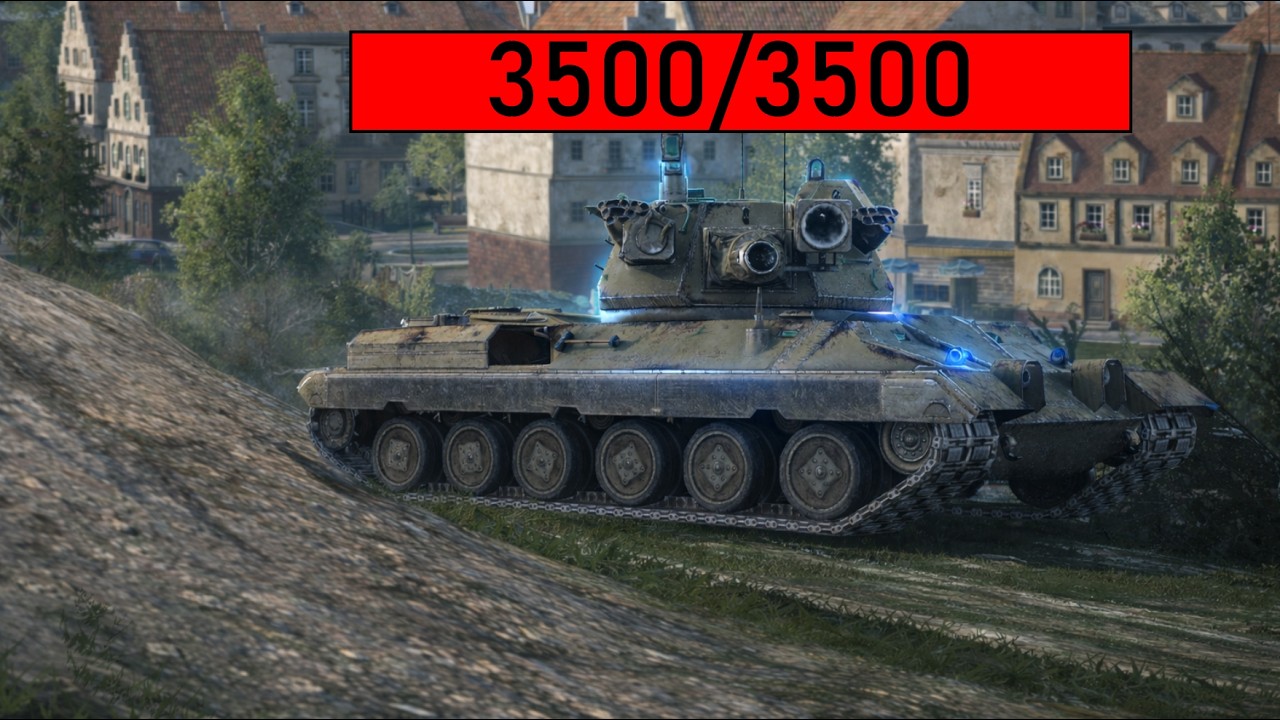 У этого танка 3500 л.с., что за фигня! WOTB