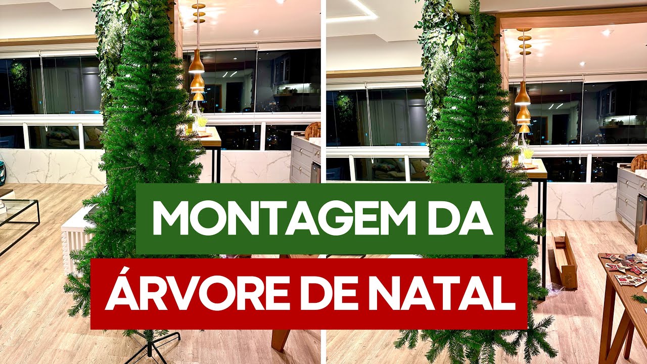 NATAL 2023 ÁRVORE DE NATAL - COMO MONTAR A ÁRVORE DE NATAL - COMPRAMOS A ÁRVORE NA SHOPEE