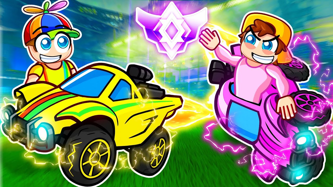 Джонни и Мэтти играют в РЕЙТИНГОВОМ ИГРЕ в Rocket League!