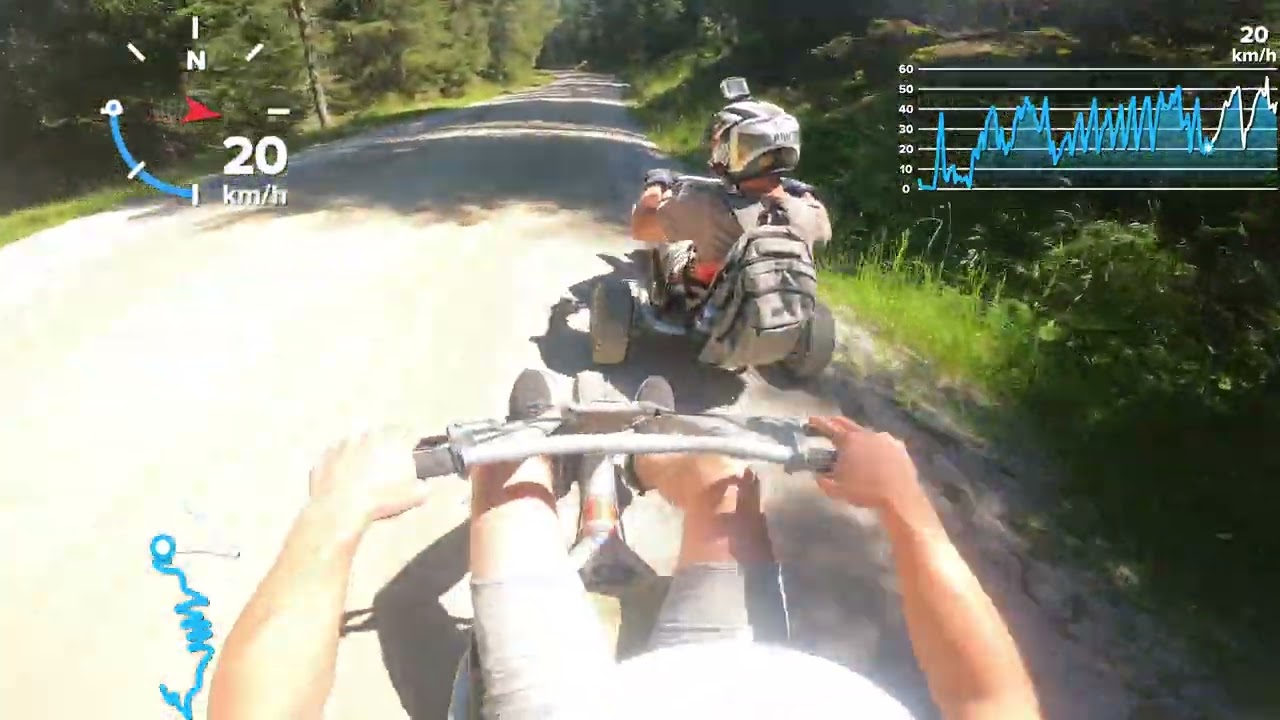 Hochwurzen Schladming 4K | Mountain gokart GPS