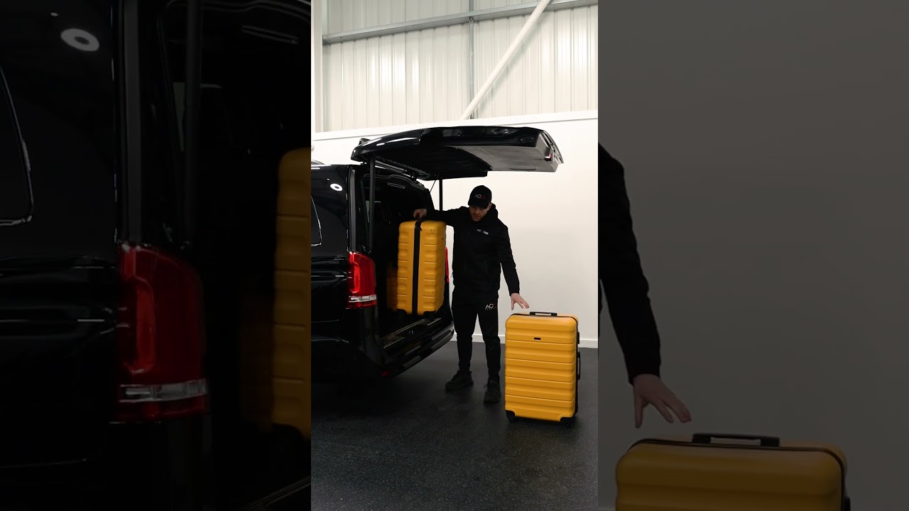 Luggage Capacity on the V-Class ✅
