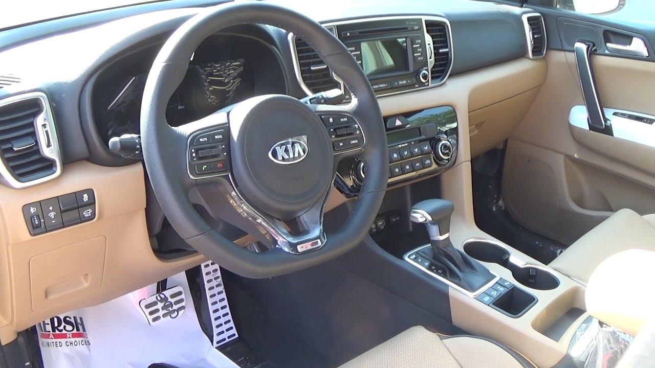 استعراض مواصفات كيا سبورتاج 2019 اعلى فئه GT Kia Sportage