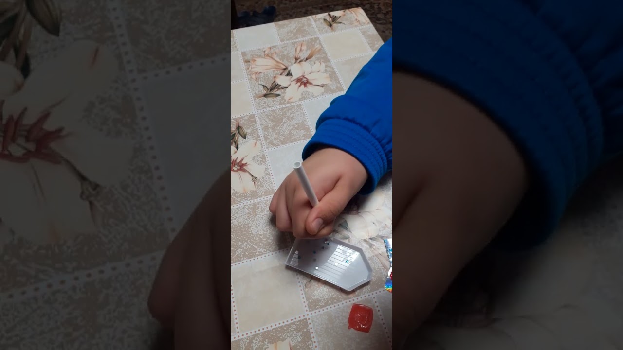 George știe să picteze cu diamante