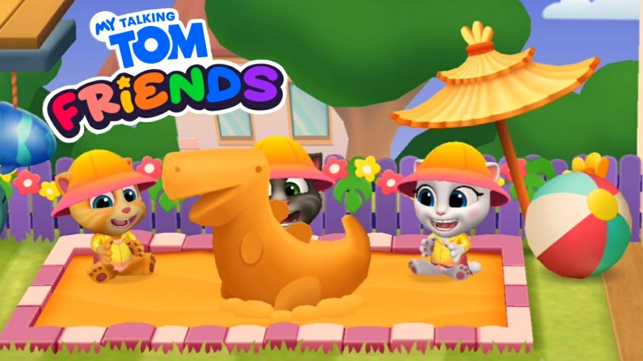 Raccoon Back Again - My Talking Tom Friends Update Gameplay Walkthrough Episode 161