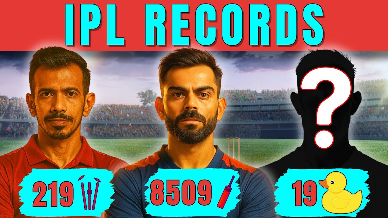 Top 50 Incredible IPL Records of All Time 🏆🔥