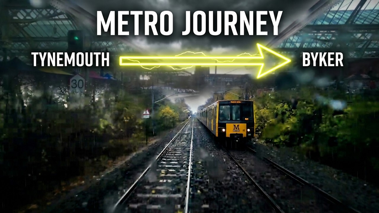 Tyne & Wear Metro: Tynemouth - Byker #nexus #metro #tynemouth #tyneandwear #byker