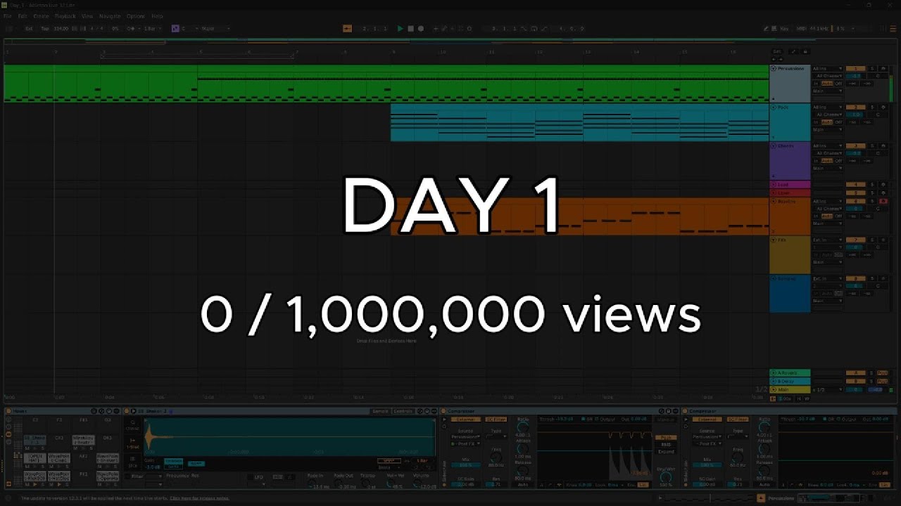 ROAD TO 1M VIEWS - DAY 1
