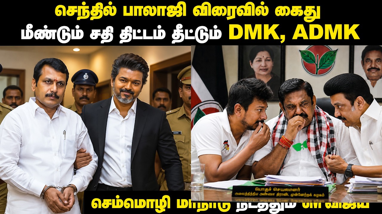 🔥 செந்தில் பாலாஜி எஸ்கேப்? 50 கோடி பேரம் லீக்! TVK-வை புகழ்ந்த அண்ணாமலை! திமுக - அதிமுக ரகசிய டீல்?