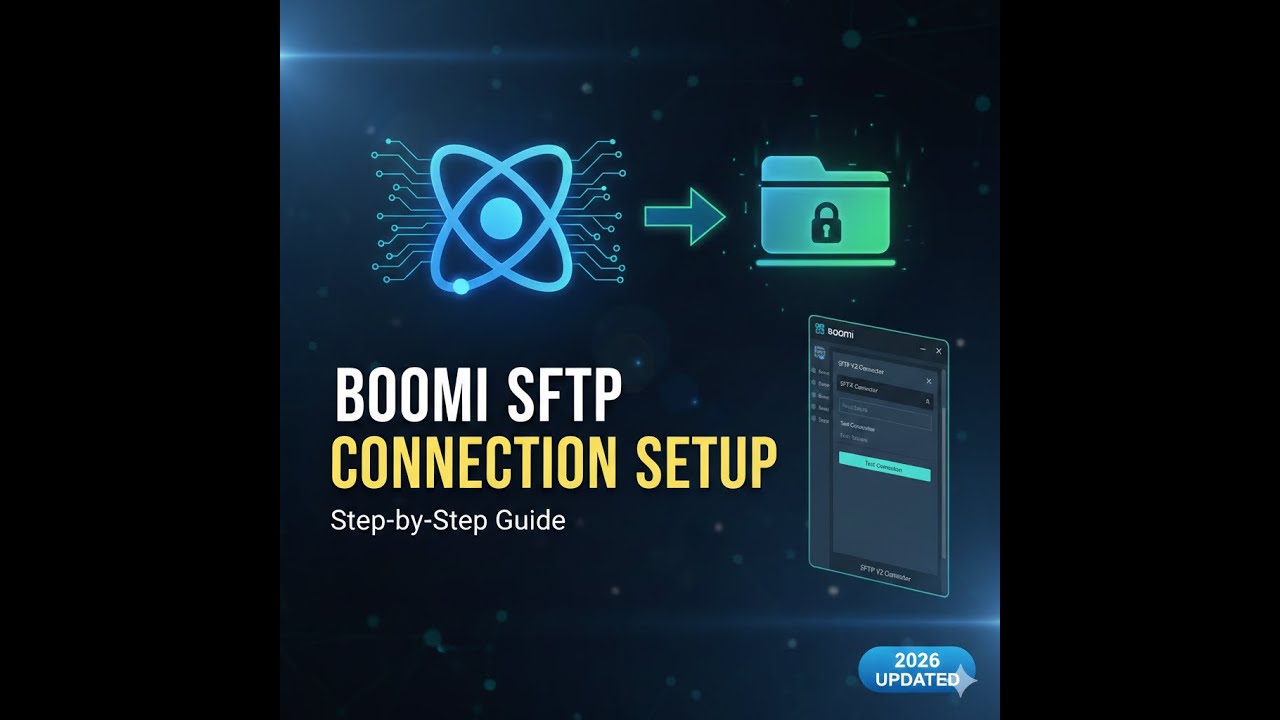 SFTP Connection setup in Boomi #boomitraining #learning #sftp