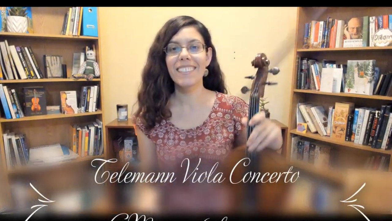 Suzuki Book 4 Telemann Viola Concerto in G Major, 4th movement.