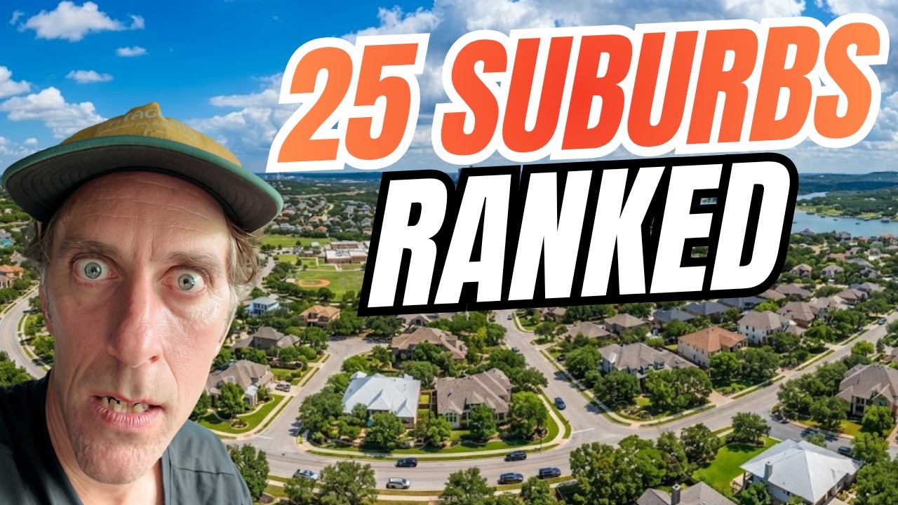 I Ranked ALL 25 Austin Texas Suburbs After 20+ Years Living Here!