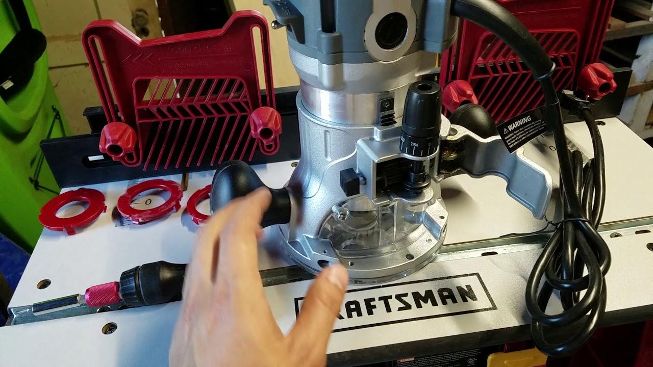 Craftsman Router Table Combo Assembly and Quick Review