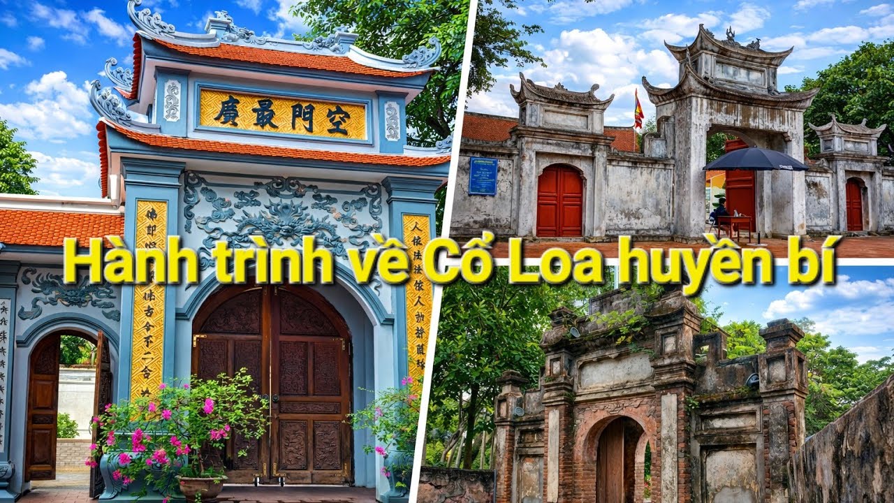 Khám Phá Cổ Loa: Đình Ngự Triều Di Quy, Am Mỵ Châu & Chùa Bảo Sơn |@Yuki.OnMyWay 