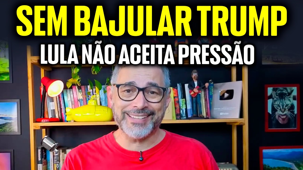 LULA SEM BAJULAR TRUMP, NÃO ENTREGA RIQUEZAS SEM GARANTIAS CONCRETAS EXIGE ACORDO EQUILIBRADO!
