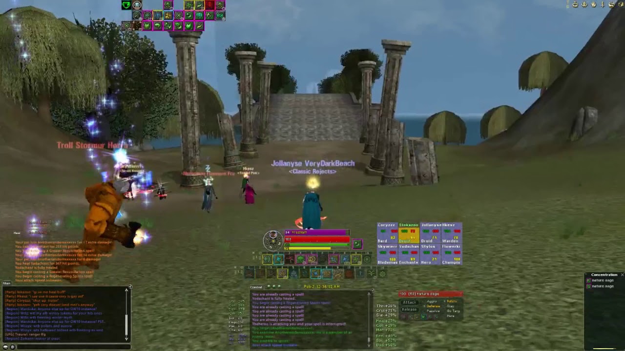 Multi POV Bard,Sorc,Drood,Zerk