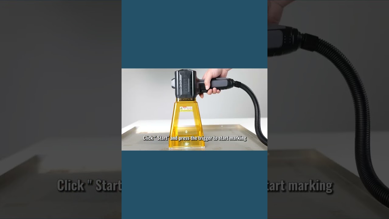 Mobile Handheld Fiber Marking Laser